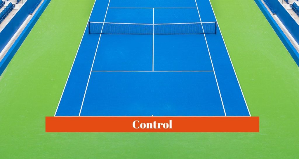 Zones of the court General Global Agent Tennis Academy